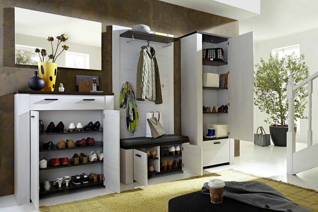 небольшой шкаф в прихожую для одежды и обуви