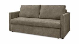 Прямой диван Хатим светло-коричневого цвета